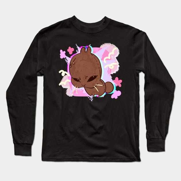 Chocolate Bunny Long Sleeve T-Shirt by Kenners